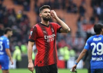 Calciomercato Milan, possibile addio per Giroud: le ultime sul sostituto