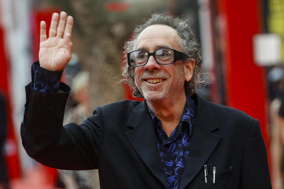 Tim Burton al Lucca Comics & Games 2022 per l’anteprima di “Mercole…