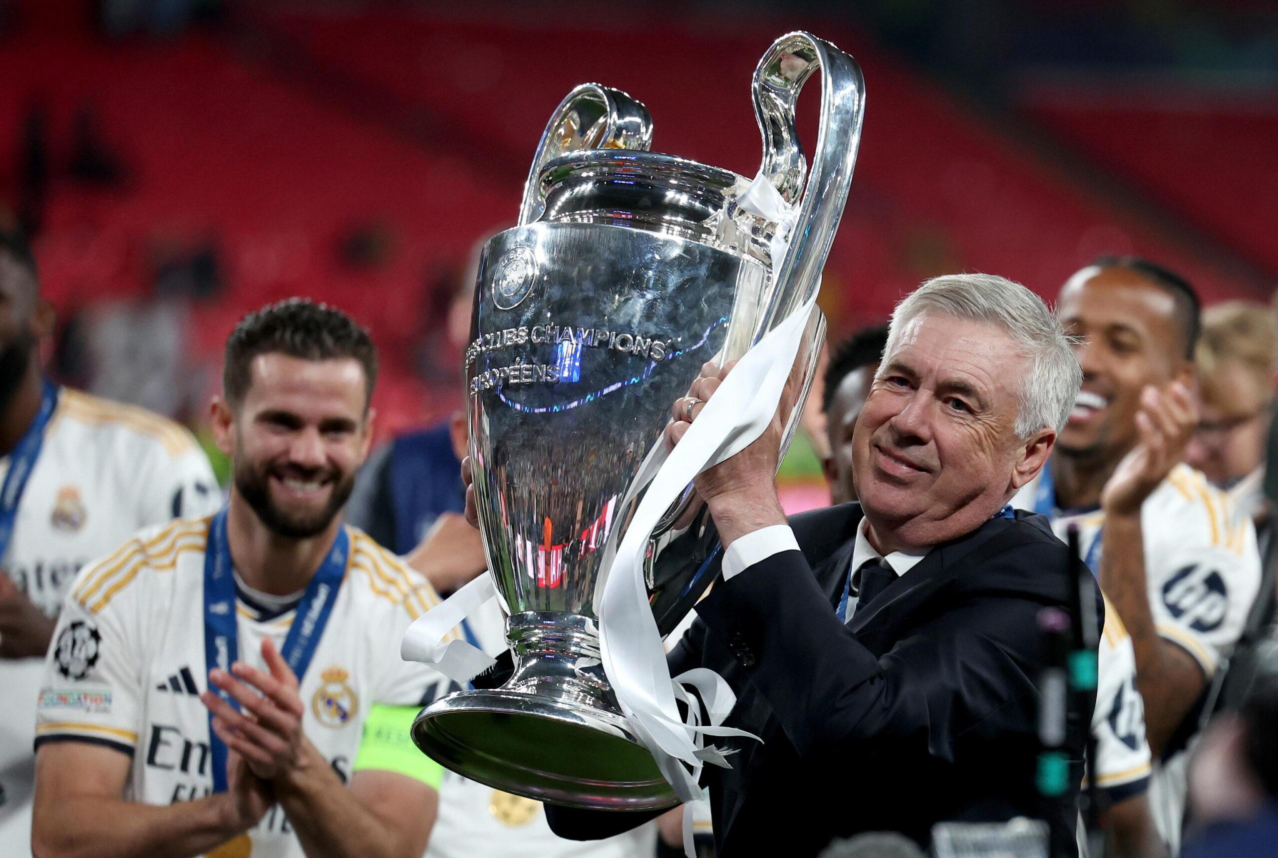 Carlo Ancelotti, è sempre più mister Champions: le 5 vittorie da allenatore e la statistica impressionante nelle finali