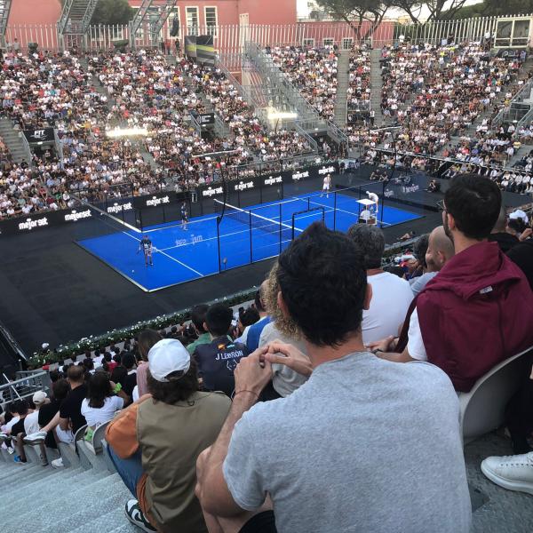 Padel, sold out a Roma: Galan e Lebron conquistano l’Italy Major Premier