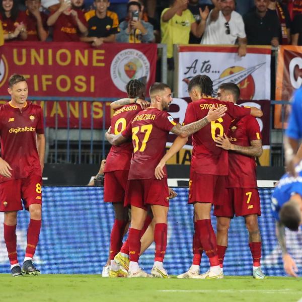 Roma-Empoli 2-0, i giallorossi la chiudono in 6 minuti con Ibanez e Abraham