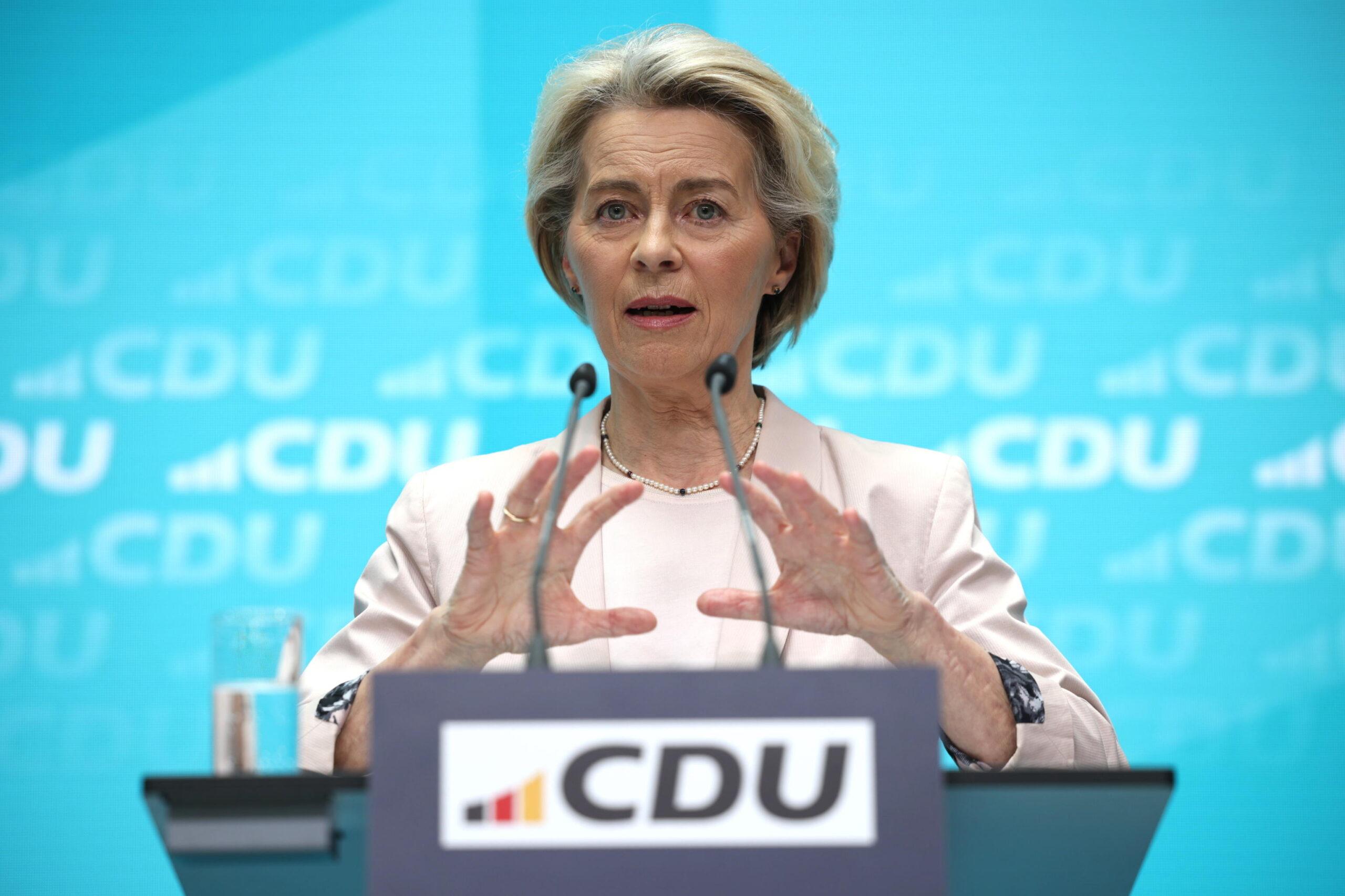 Von der Leyen pro Ucraina