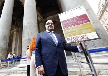 Pantheon: da oggi si visita con biglietto. Sangiuliano: “Impegno mantenuto”