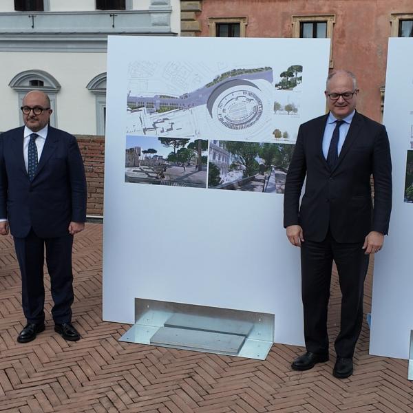 Passeggiata archeologica ai Fori Imperiali, presentato il nuovo progetto con Gualtieri e Sangiuliano: “Tutto il mondo li invidia, lavoreremo nel rispetto della storia” | VIDEO