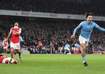 Manchester City-Arsenal vale una Premier: ecco dove vedere  il big match dell Etihad Stadium