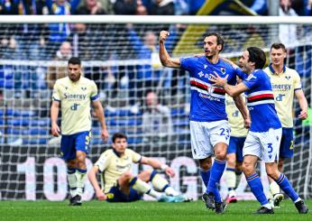 Sampdoria-Verona 3-1: una doppietta di Gabbiadini tiene in vita i b…