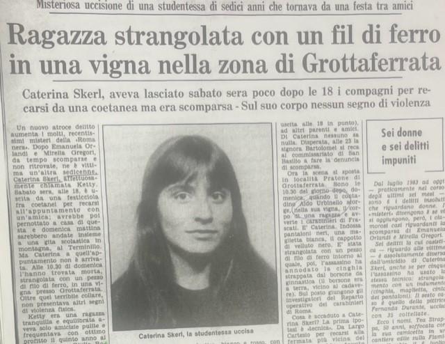 Chi era Katy Skerl? Causa morte, fidanzato, padre e madre della studentessa uccisa nel 1984