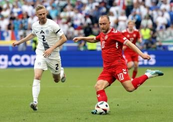 Euro 2024, Janza risponde a Eriksen: Slovenia-Danimarca termina 1-1. Cronaca e tabellino