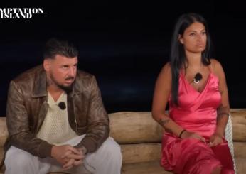 Temptation Island 2024: Lino richiama Alessia: “Mi mancava”, interviene Filippo: “Ci credi?”