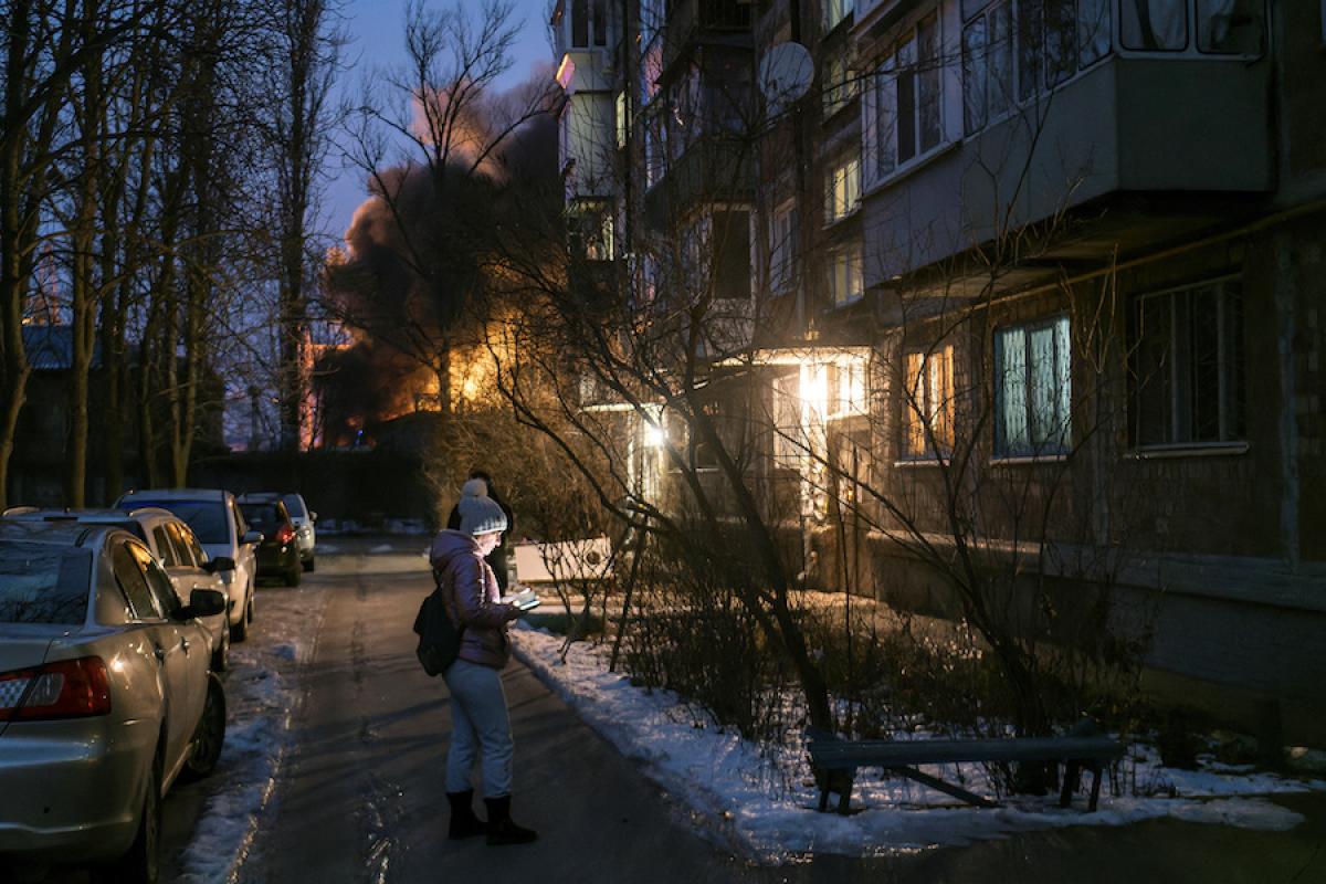 Guerra in Ucraina, droni russi colpiscono Kiev nella notte. Dannegg…