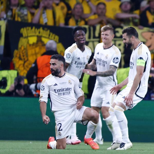 Real Madrid campione d’Europa! Borussia Dortmund battuto 0-2: è il quindicesimo trionfo! Cronaca e tabellino