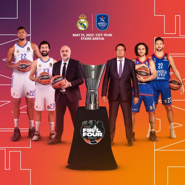 Pallacanestro Eurolega La finale in tempo reale 58-57 Efes di nuovo Campione d’Europa. Ma il Real Madrid l’ha buttata…