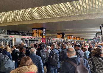 Ritardi sulla Roma-Milano, caos a Firenze per “persone sui binari”