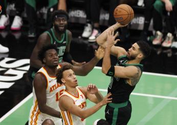 NBA 24-25, quinta vittoria consecutiva per i Lakers. Tripla di Tatum sulla sirena e Boston vince