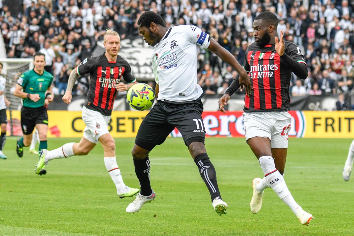 Spezia-Milan 2-0, Wiśniewski ed Esposito stendono i rossoneri