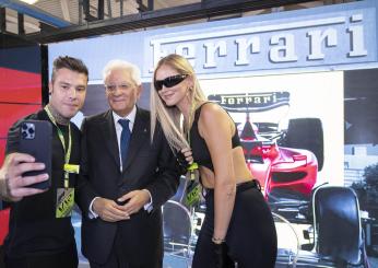 Sergio Mattarella, il selfie con i Ferragnez all’autodromo di Monza scatena le polemiche