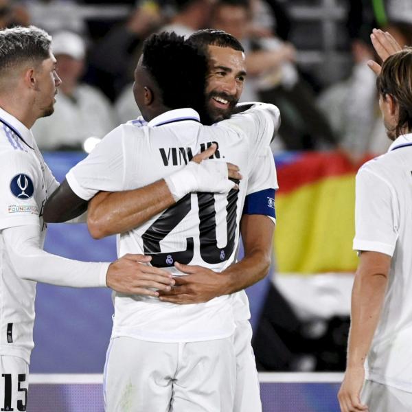 Real Madrid-Eintracht Francoforte 2-0: i Blancos vincono la Superco…