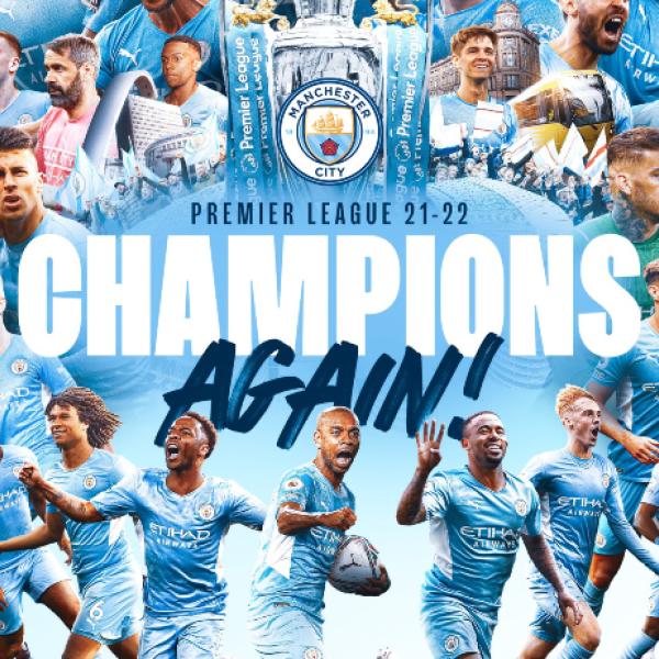 Il Manchester City è campione d’Inghilterra! È il 32° titolo di Guardiola