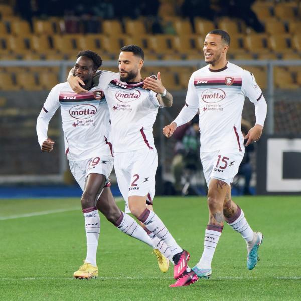 Lecce Salernitana 1-2, i granata tornano alla vittoria dopo 3 mesi