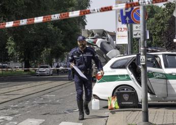 Milano, incidente al cavalcavia del Ghisallo del 21 ottobre 2023: quattro veicoli coinvolti e sei feriti