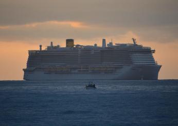 Civitavecchia, Costa Toscana: un tedesco di 18 anni precipita in mare dalla nave da crociera