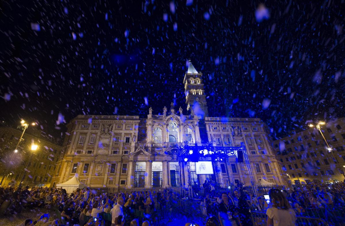 5 agosto la Madonna della Neve, si festeggia a Roma e non solo