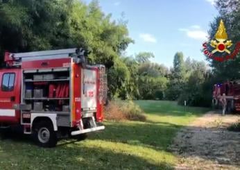 Trento, incendio a Rovereto: fiamme a Borgo Sacco