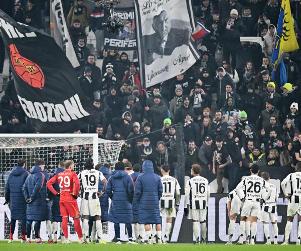 Curva Sud in rivolta: quella del Milan attacca la società, quella bianconera i giocatori