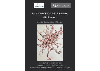 Rita Lorenzo e la sua prima mostra a 77 anni, “La metamorfosi della natura” a Roma: “Divano e pantofole non fanno per me, ho rispolverato la passione per l’arte”