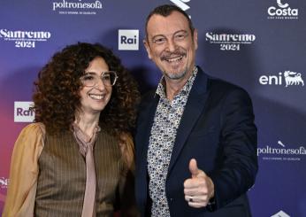 Sanremo 2024, terza serata: Mannino co-conduttrice. Ospiti Crowe, Ferilli, Leo e Ramazzotti