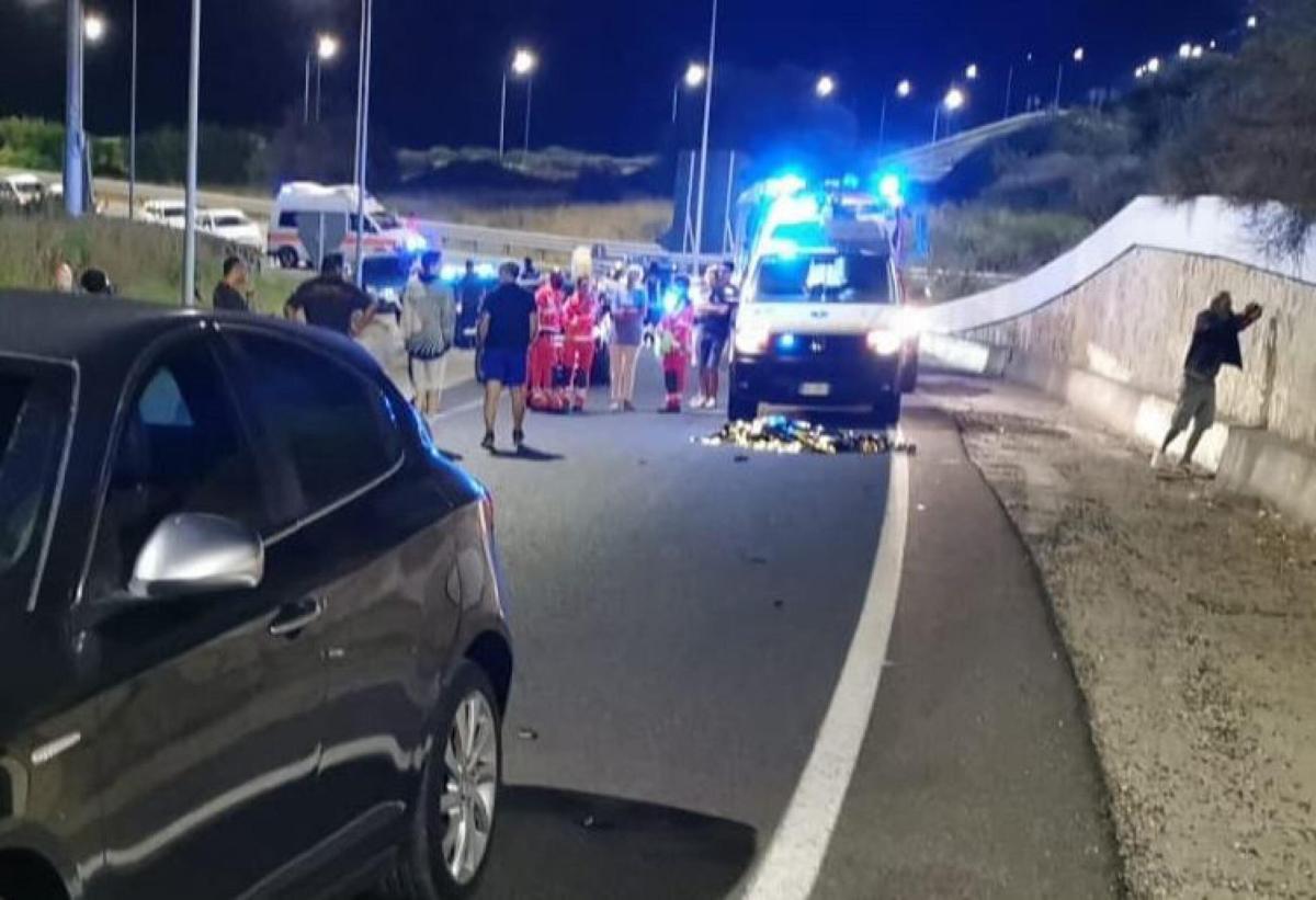 Sassari incidente stradale: muore centauro di 35 anni, ferita la do…