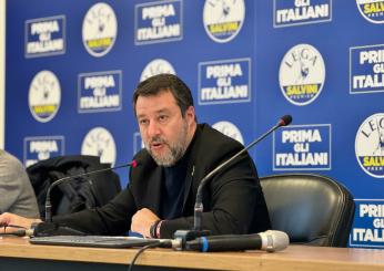 Consiglio federale della Lega, Salvini sul centrodestra unito: “Chi dice no a Le Pen favorisce la sinistra”