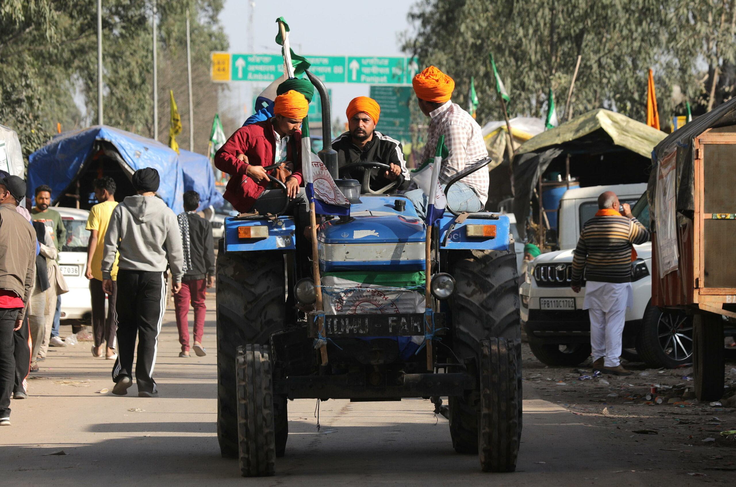 proteste agricoltori india