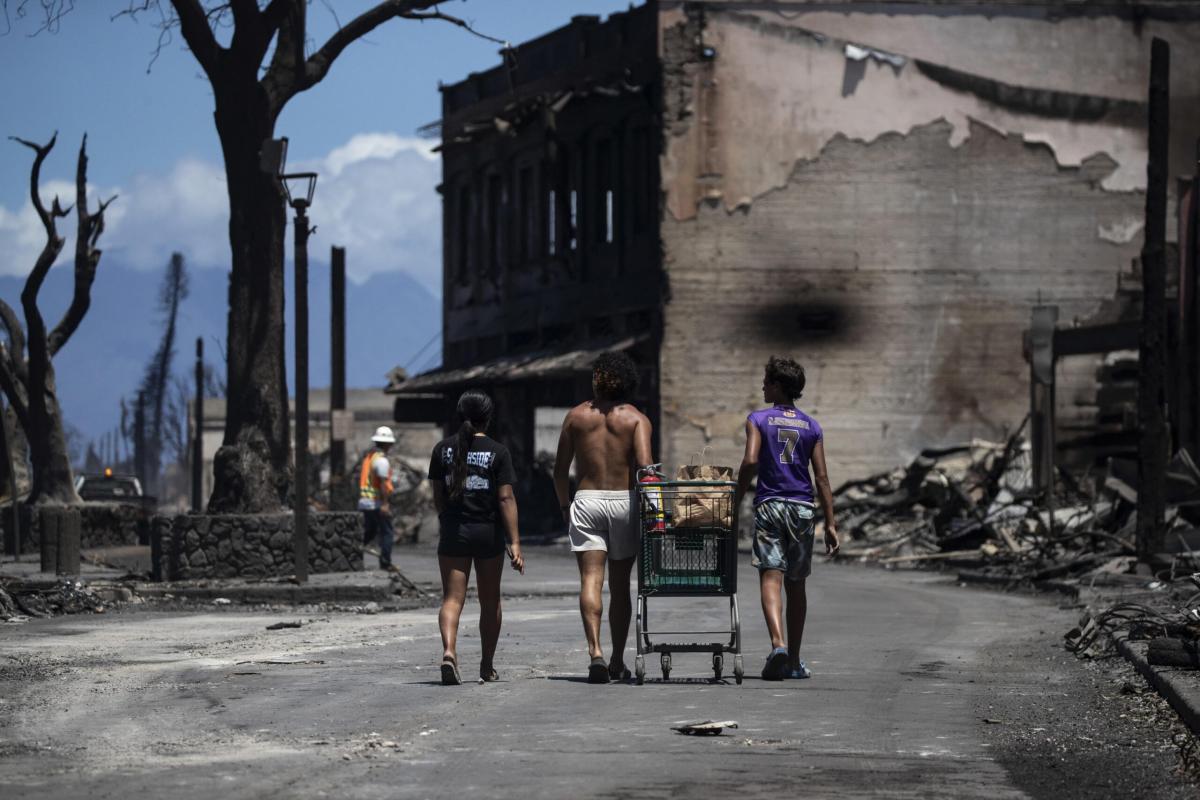 Hawaii, il disastro dopo l’incendio: ancora mille i dispersi, Lahai…