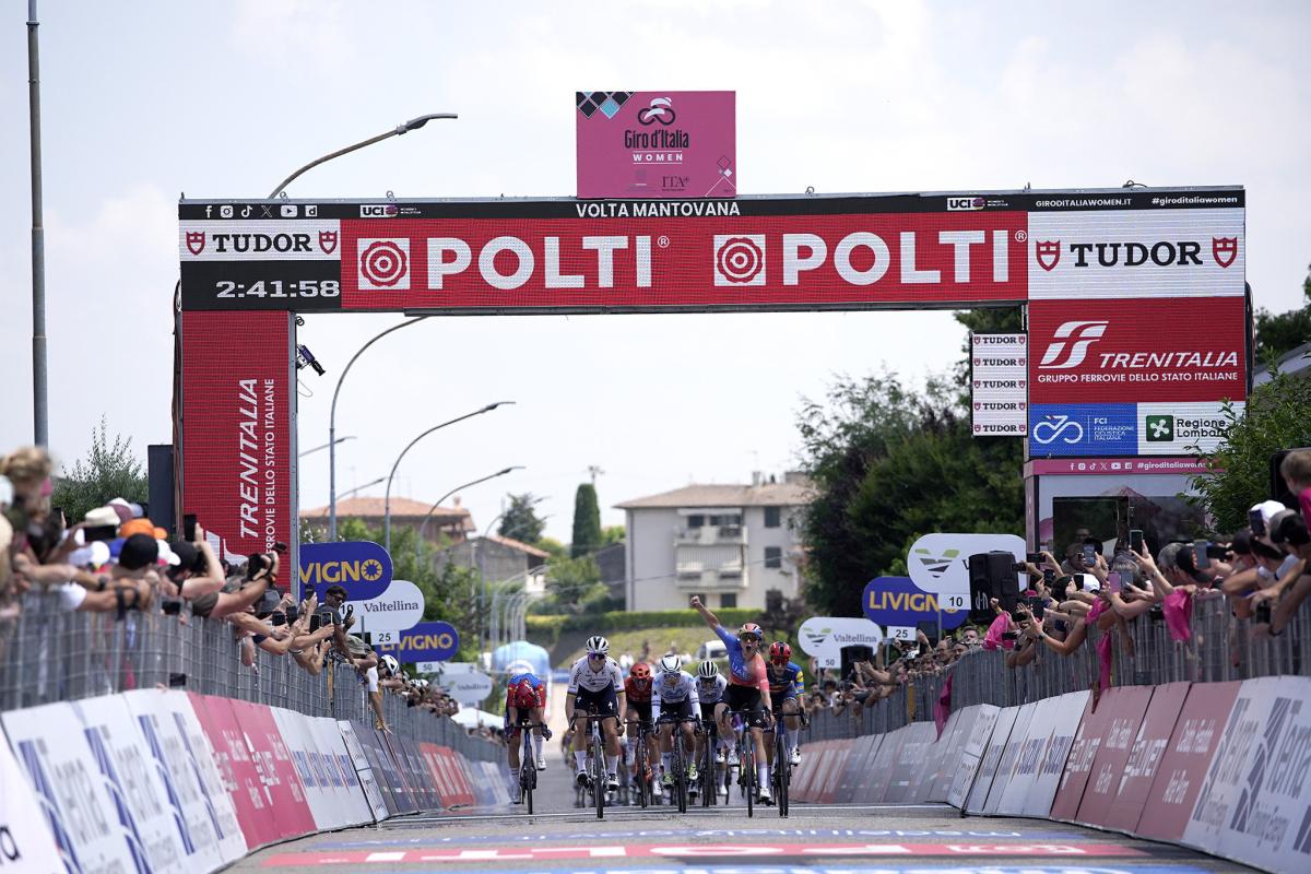 Giro d’Italia Women 2024, Consonni vince la seconda tappa