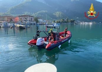 Lago d’Iseo, dispersa turista tedesca di 20 anni caduta dalla barca