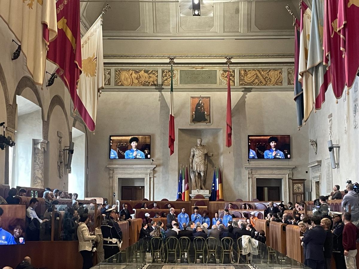 Europei Atletica Roma 2024 la presentazione in Campidoglio: “Ci saranno tutti i migliori” | Foto, Video