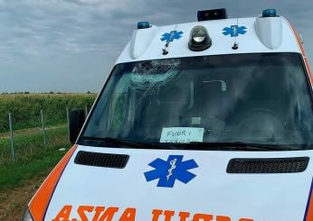 Frosinone, incidente ad Ausonia: camion si ribalta, 56enne ferito