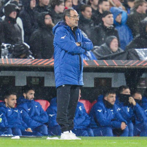 Inter-Lazio, Sarri: “Non dobbiamo fare ca***te”