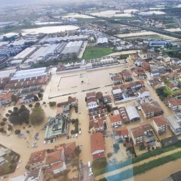 Maltempo in Toscana, il sindaco di Vinci Giuseppe Torchia: “Siamo in piena emergenza, i danni sono ingenti. Ed è stata diramata una nuova allerta meteo”