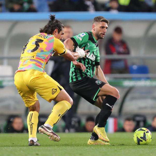 Sassuolo-Spezia 1-0, Berardi regala ai neroverdi la quarta vittoria consecutiva