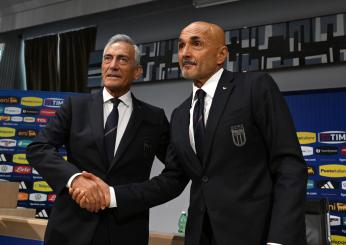 Euro 2024, Gravina in conferenza stampa: “Non si può abbandonare un progetto”; Spalletti: “Ho più responsabilità di tutti”