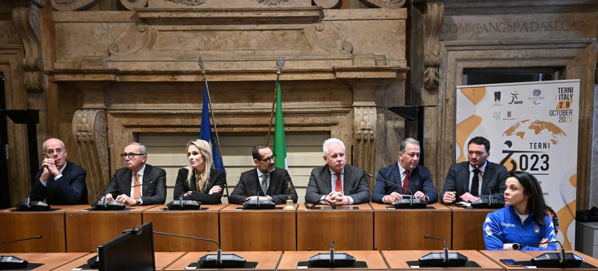 Presentato il Mondiale di scherma paralimpica di Terni