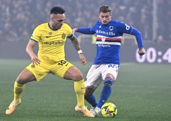 Sampdoria-Inter 0-0: nerazzurri “spuntati”, traversa di Acerbi