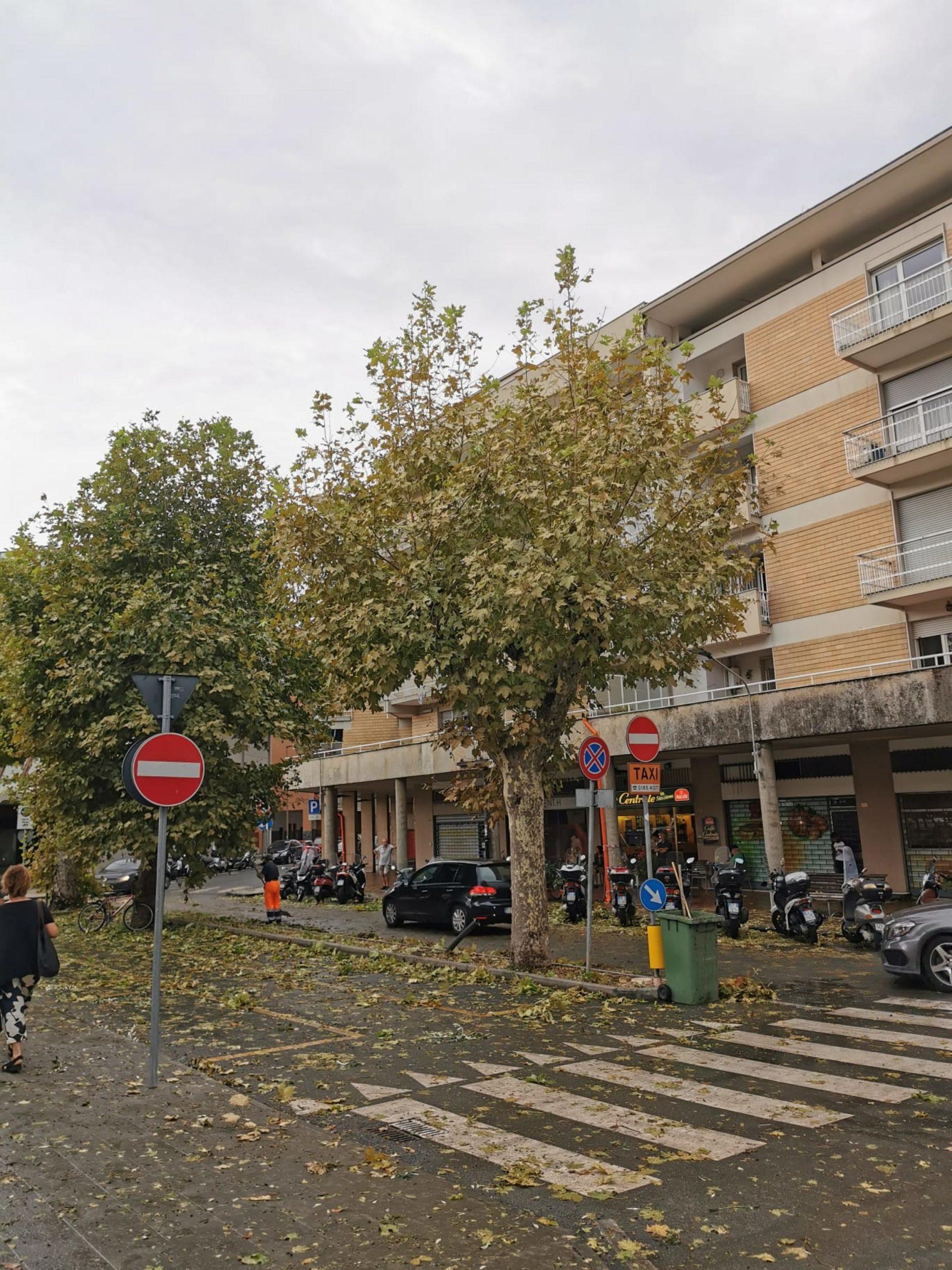 Maltempo in Liguria: violenti fenomeni sulla costa tra Chiavari e Sestri Levante