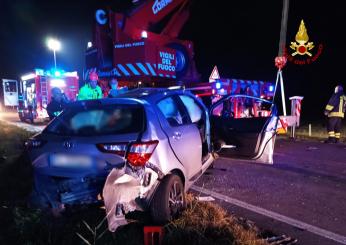 Tragico incidente a Bitonto, morti quattro giovani. Ferita una coppia