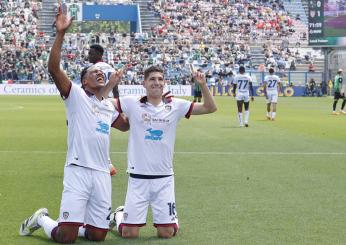 Cagliari, vittoria e salvezza: 0-2 e Sassuolo a un passo dalla B. Cronaca e tabellino