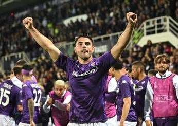 Fiorentina-Lech Poznan 2-3, i viola soffrono ma vanno in semifinale