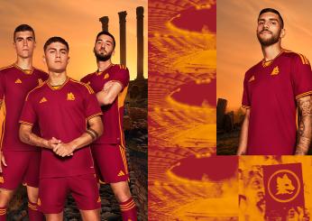 Esce la nuova maglia della Roma sponsorizzata Adidas: è ritorno alle origini | VIDEO