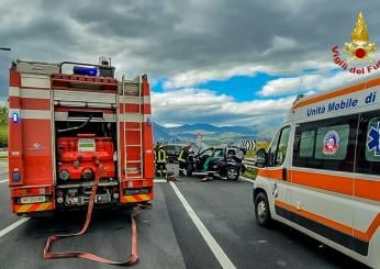 Catanzaro, incidente sulla statale 106 all’altezza di Soverato: strada chiusa al traffico